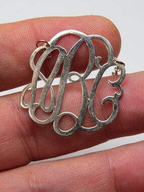 14k Initials A-R-C Nameplate